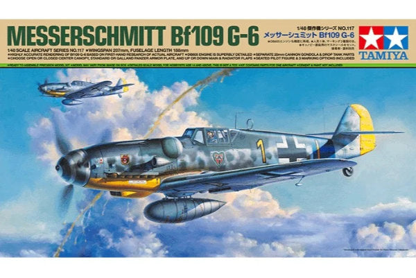 1:48 TAMIYA Messerschmitt BF109 G-6