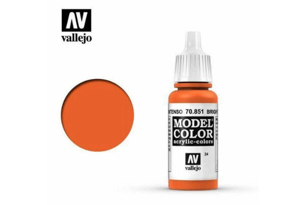 Vallejo Model Colour - Bright Orange 17 ml