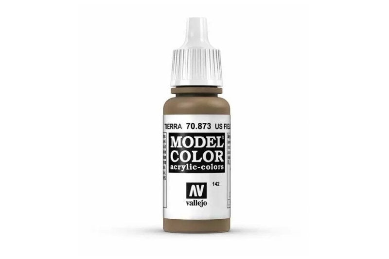 Vallejo Model Colour - US Field Drab 17 ml Acrylic Paint