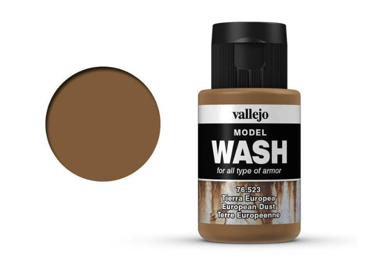 Vallejo Model Wash European Dust 35 ml Acrylic Paint