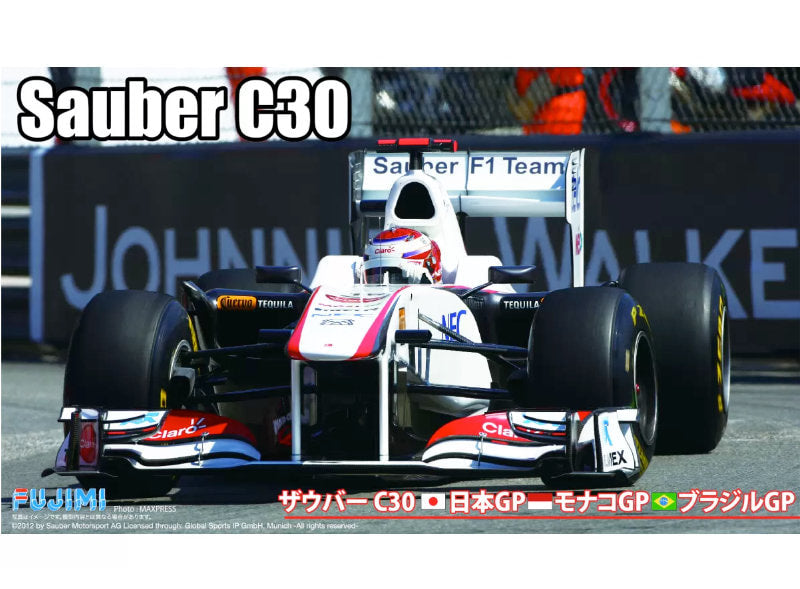 1:20 FUJIMI Sauber C30 (Japan, Monaco, Brazil GP) (GP-22) Plastic Model Kit