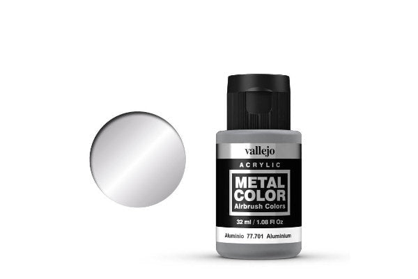 Vallejo Metal Color Aluminium 32ml Acrylic Paint