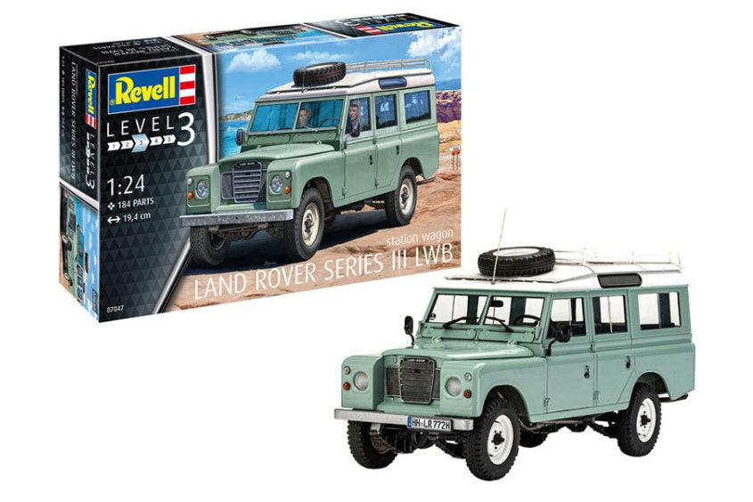 1:24 REVELL LAND ROVER SERIES III Plastic Model Kit