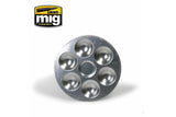 Ammo by MIG Accessories Aluminium Pallet (6 wells)