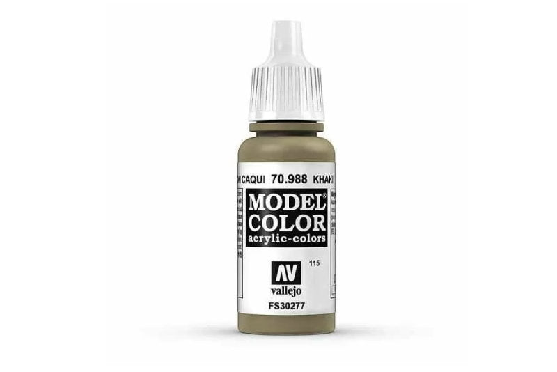 Vallejo Model Colour - Khaki 17 ml Acrylic Paint