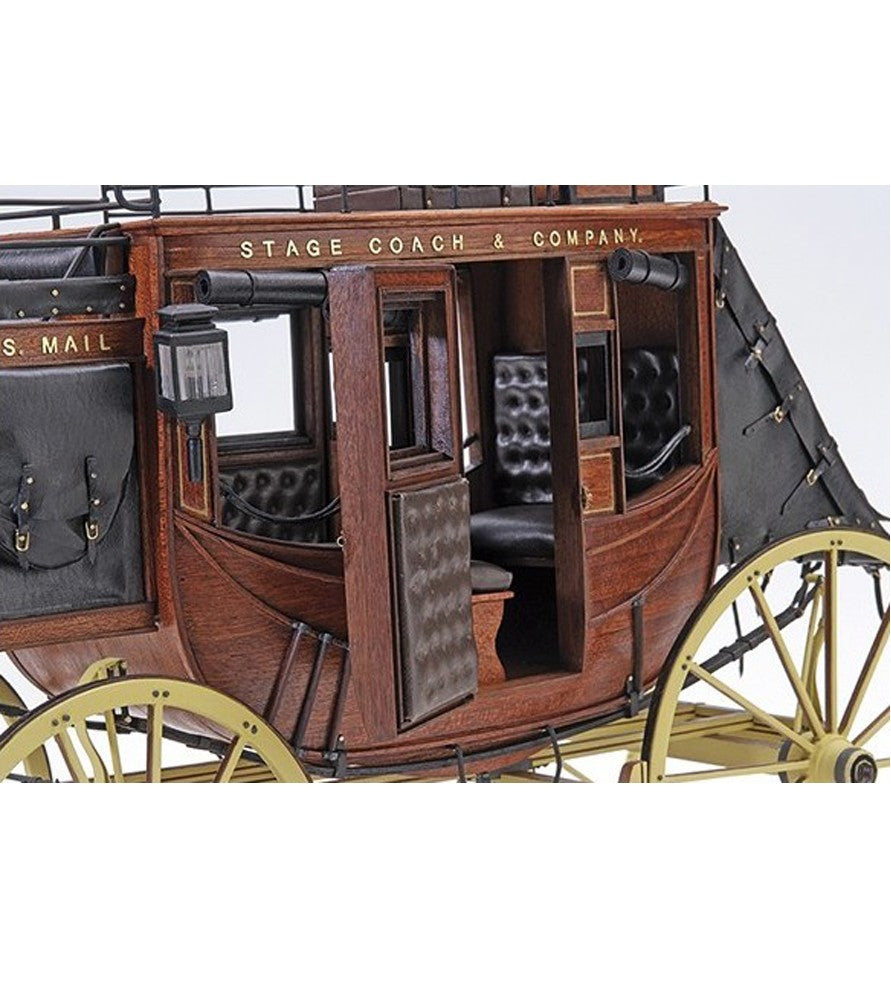 1:10 ARTESANIA LATINA Stagecoach 1848 Deluxe Wooden and Metal Model Kit