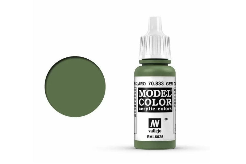 Vallejo Model Colour - German Cam Bright Green 17 ml Acrylic Paint