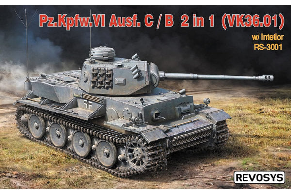 1:35 REVOSYS Pz.Kpfw.VI Ausf C/B (VK36.01) w/ full interior kit