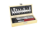 Excel Hobby Knife Set - Wooden Box