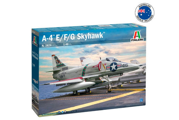 1:48 ITALERI A-4 E/F/G SKYHAWK *Australian Decals*