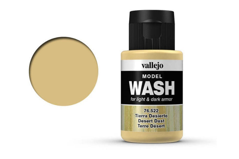 Vallejo Model Wash Desert Dust 35 ml Acrylic Paint