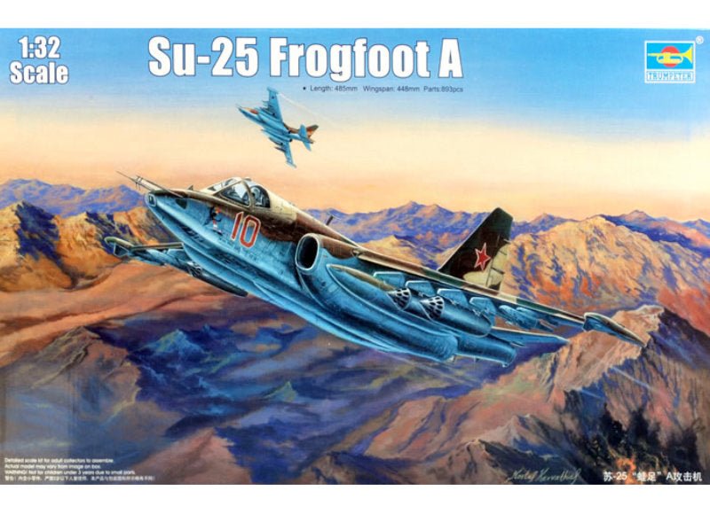 1:32 TRUMPETER Su-25 Frogfoot A Plastic Model Kit