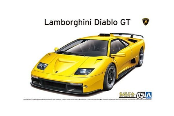 1:24 AOSHIMA LAMBORGHINI DIABLO GT '99