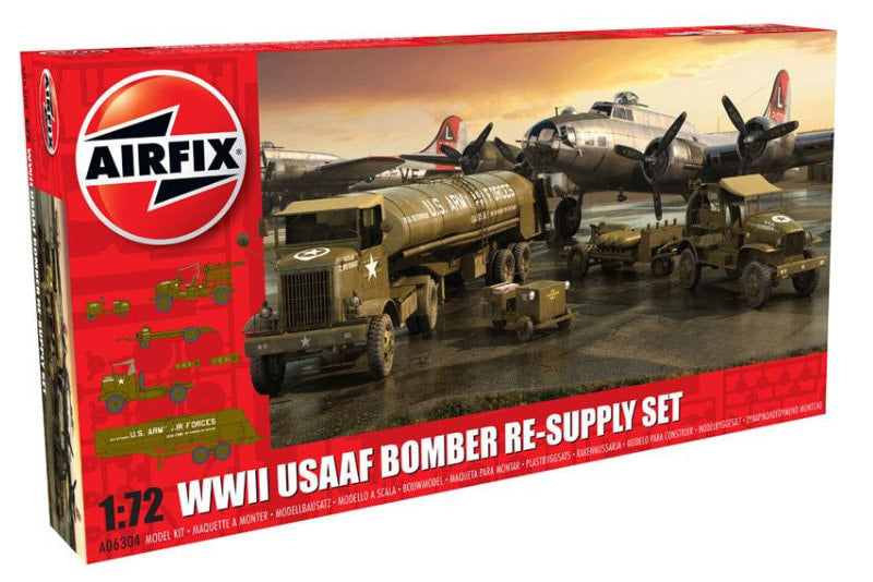 1:72 AIRFIX USAAF 8TH AIRFORCE BOMBER RESUPPLY Set