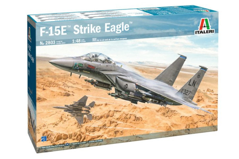 1:48 ITALERI F-15E STRIKE EAGLE Plastic Model Kit