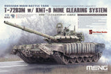 1:35 MENG - Russian Main Battle Tank T-72B3M w/ KMT-8 Mine Clearing System TS-053