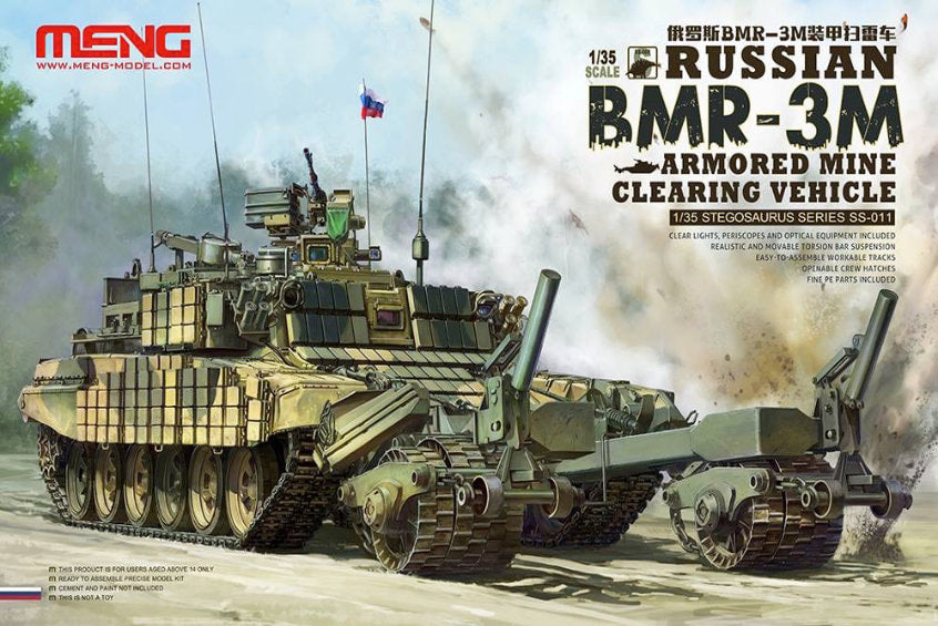 1:35 MENG - Russian BMR-3M Armored Mine  Clearing Vehicle SS-011