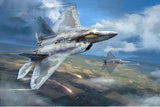 1:48 I LOVE KIT F-22A Raptor Plastic Model Kit