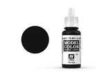 Vallejo Model Colour #170 Glossy Black 17 ml Acrylic Paint