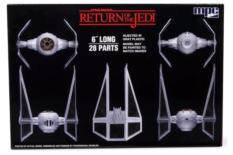 1:48 MPC Star Wars: Return of the Jedi Tie Interceptor (Snap) Plastic Model Kit