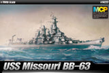 1:700 ACADEMY USS MISSOURI BB-63 MCP