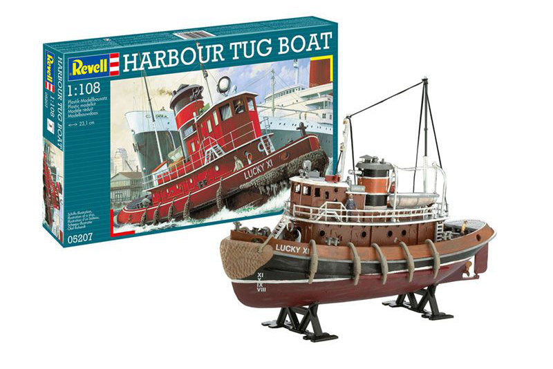 1:108 REVELL HARBOUR TUG BOAT Plastic Model Kit