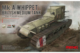 1:35 MENG BRITISH MEDIUM TANK MK.A WHIPPET kit