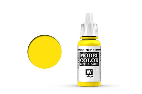 VALLEJO Model Colour #014 Deep Yellow 17 ml Acrylic Paint