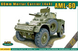 1:72 ACE MODELS Panhard AML-60 Mortar Carrier (4×4) Digital Design Plastic Model Kit