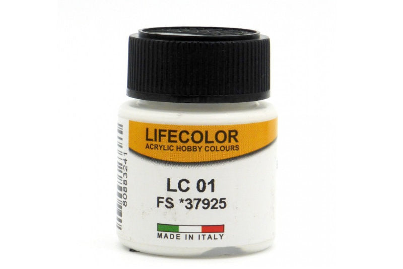 Lifecolor Matt White 22ml Acrylic Paint