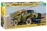 1:35 ZVEZDA BM-21 Grad Rocket Launcher