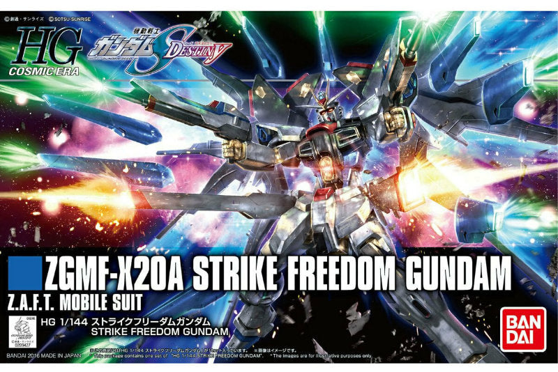 1:144 BANDAI HGCE ZGMF-X20A STRIKE FREEDOM GUNDAM GUNPLA Model Kit