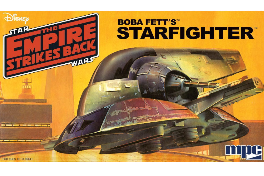 1:85 MPC Star Wars: The Empire Strikes Back Boba Fett's Starfighter Plastic Model Kit