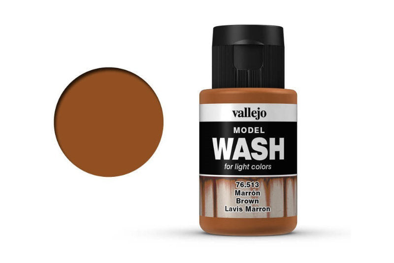 Vallejo Model Wash Brown 35 ml Acrylic Paint