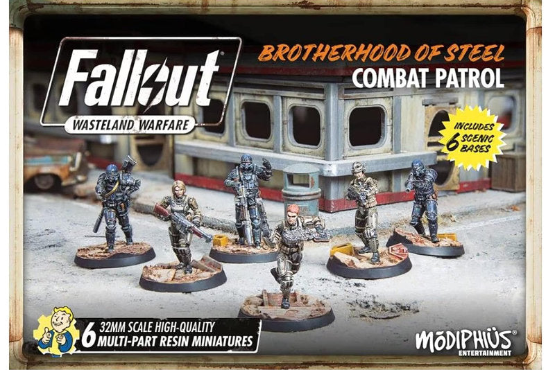 Fallout Wasteland Warfare - Brotherhood of Steel - Combat Patrol