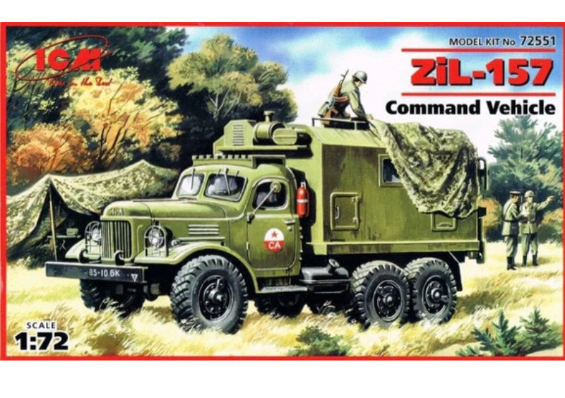 1:72 ICM ZiL-157, Command Vehicle kit