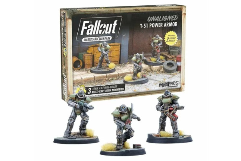 Fallout Wasteland Warfare - Unaligned T51 Power Armour