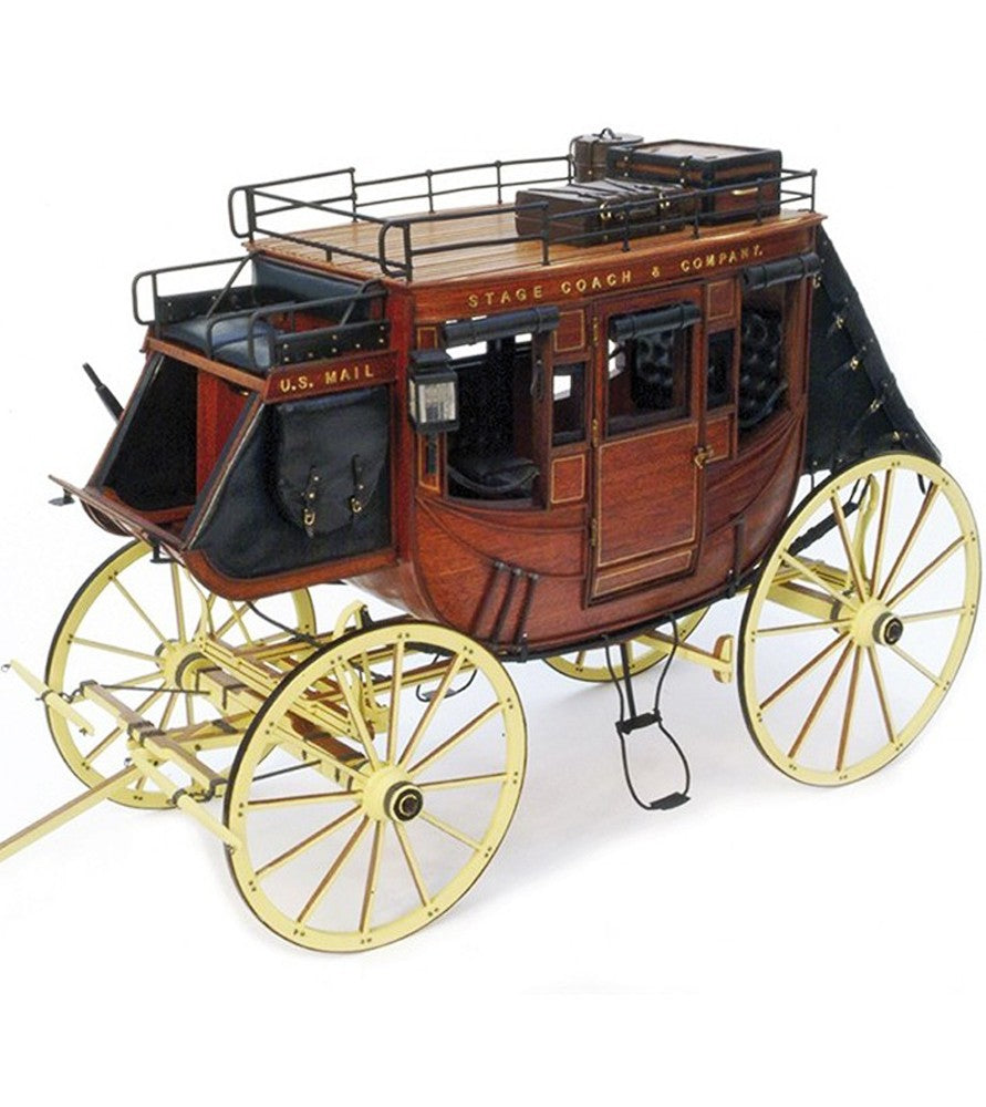 1:10 ARTESANIA LATINA Stagecoach 1848 Deluxe Wooden and Metal Model Kit