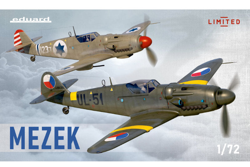 1:72 EDUARD Mezek Dual Combo Plastic Model Kit