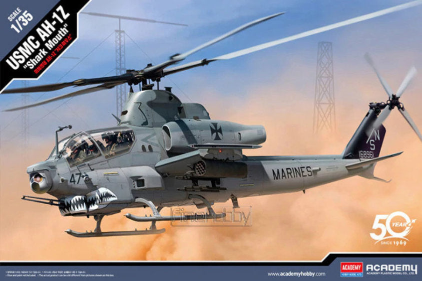 1:35 ACADEMY U.S. MARINE CORPS AH-1Z Cobra