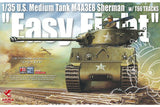 1:35 ASUKA M4A3E8 Sherman Easy Eight w/ T66 Tracks Plastic Model Kit