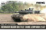 1:72 MENG German Main Battle Tank Leopard 2 A7 Plastic Model Kit