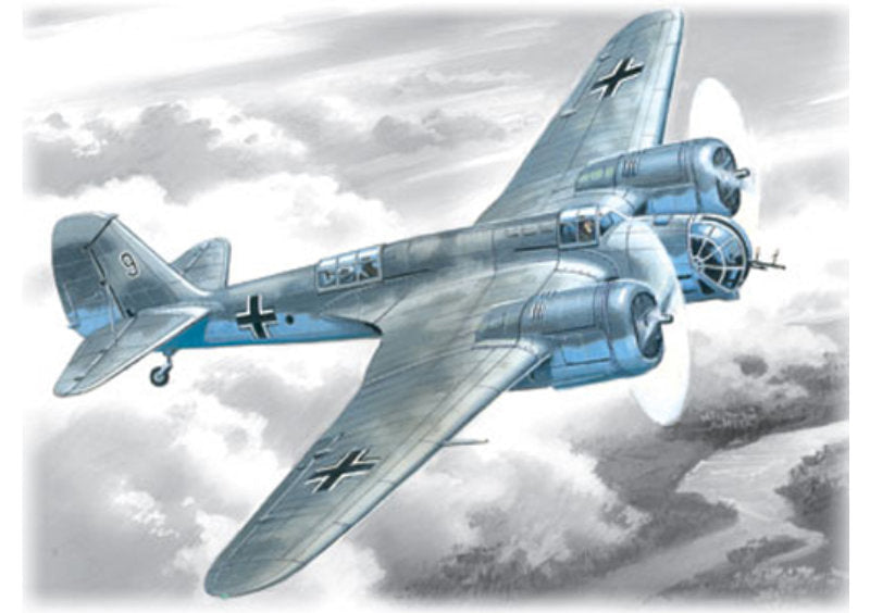 1:72 ICM Avia B-71, German Air Force Bomber kit