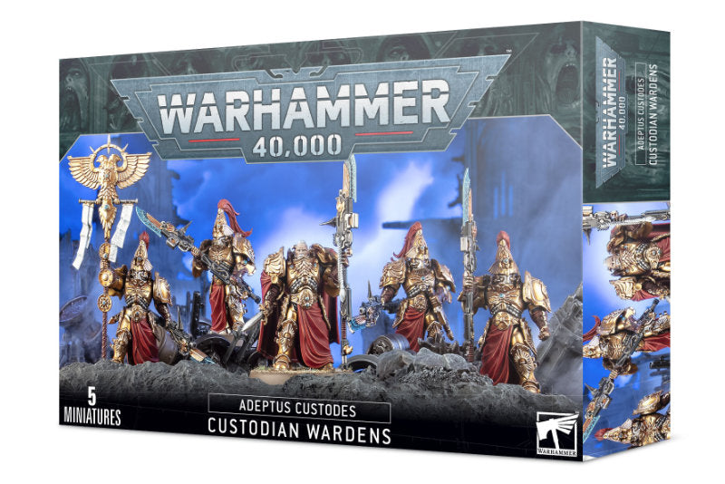 WARHAMMER 40K Adeptus Custodes: Custodian Wardens